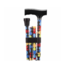 Bubbles Folding Walking Stick