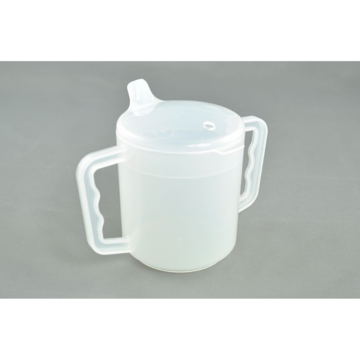 Two Handled Mug with Spout