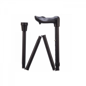 Black Arthritis Grip Walking Stick
