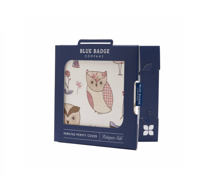 Hoot Owl Disabled Blue Badge Holder