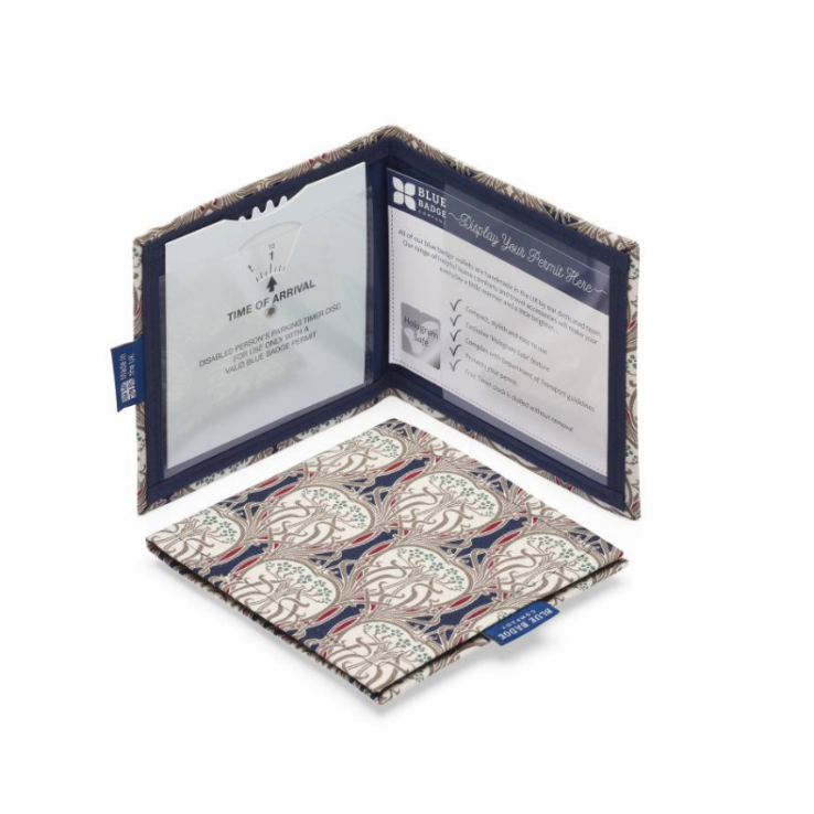 Art Nouveau Disabled Blue Badge Holder