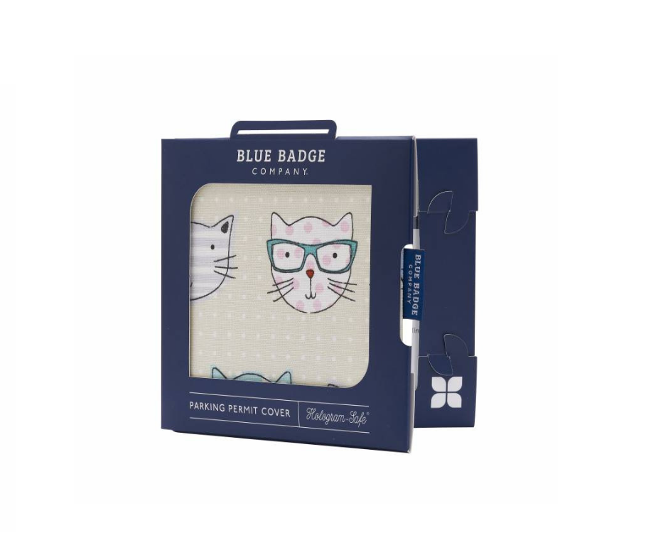 Cool Cats Disabled Blue Badge Holder
