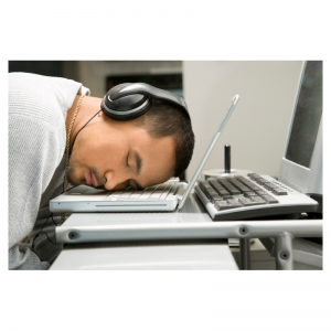 sleeping at work