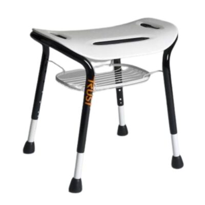 Let's Sing Shower Stool with Basket