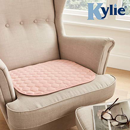 Pink Kylie Washable Chair Pad