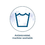 Antimicrobial. Machine Washable