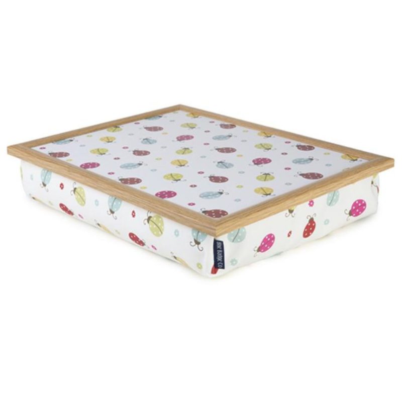 Ladybird Bean Bag Lap Tray Eating and Drinking Live Well Now