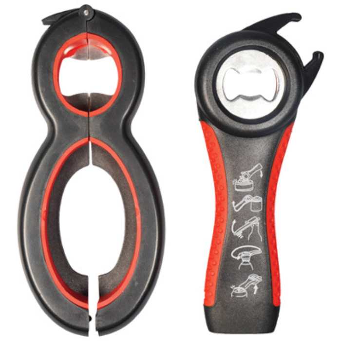 6 in 1 jar and Bottle Opener
